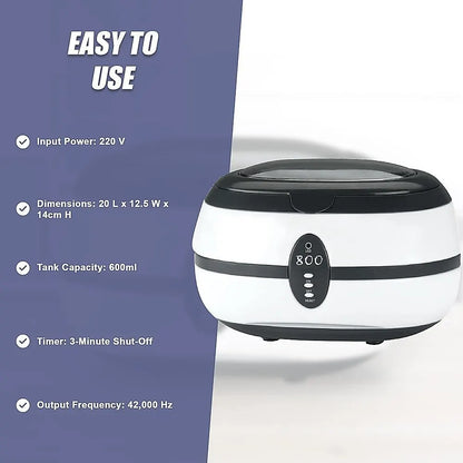 Ultrasonic Multi Purpose Sonic Wave Jewellery Cleaner - Image 5