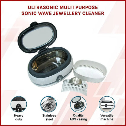 Ultrasonic Multi Purpose Sonic Wave Jewellery Cleaner - Image 7