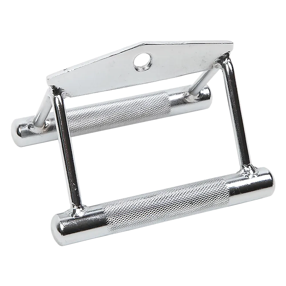 Close Grip Seated Row Handle – Triangle Cable Attachment Bar for Gym Machines