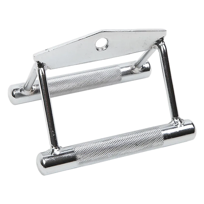 Close Grip Seated Row Handle – Triangle Cable Attachment Bar for Gym Machines