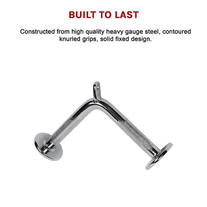 Triceps Press Push Down Bar – Gym Cable Attachment for Arm & Strength Training - Image 8