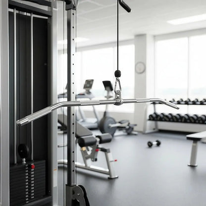 48" Lat Pulldown Bar Cable Attachment – Gym Handle for Back & Strength Training - Image 2