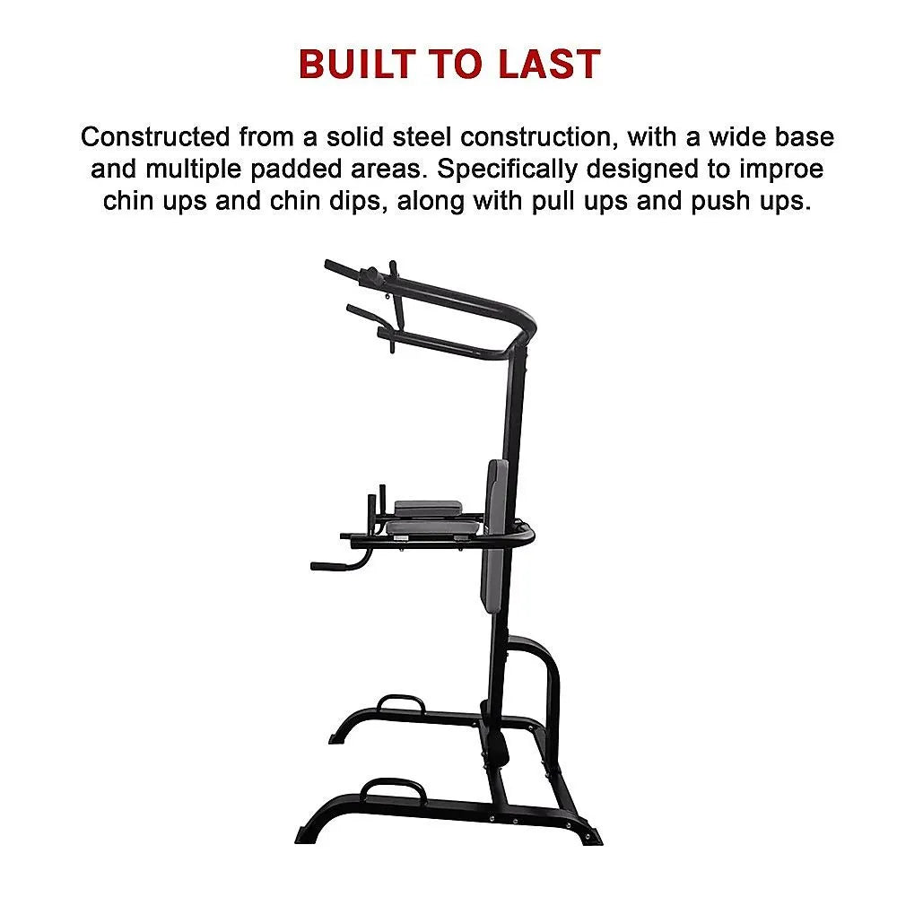 Power Tower Chin Up Dip Pull Push Up Machine - Image 7