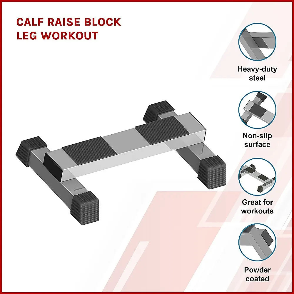 Calf Raise Block Leg Workout - Image 3