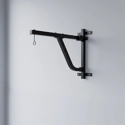 Boxing Punching Bag Wall Pivot Rack – Swivel Mount for Home Gym - Image 2