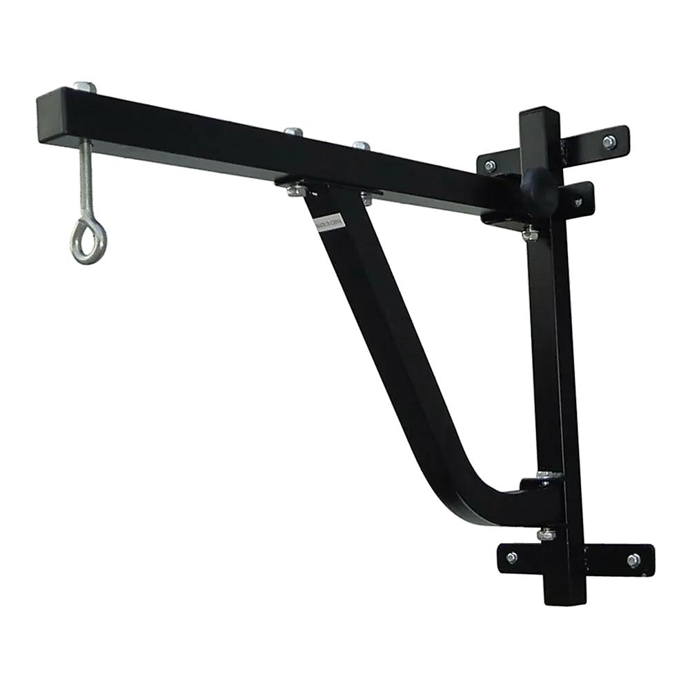 Boxing Punching Bag Wall Pivot Rack – Swivel Mount for Home Gym
