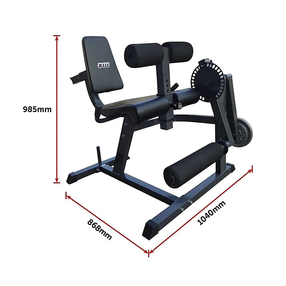 Leg Extension Curl Machine – Adjustable Home Gym Quad & Hamstring Workout Bench - Image 8