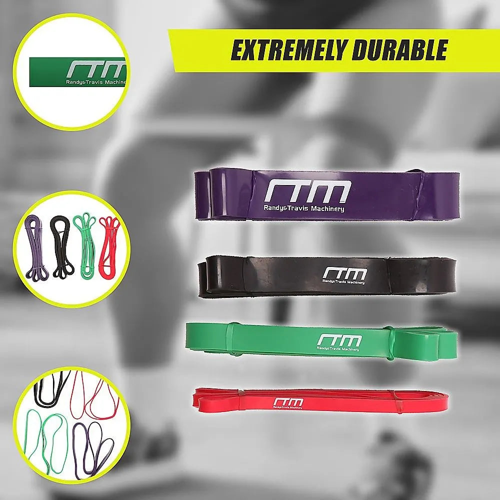 Super Resistance Loop Band Workout Set - Image 7