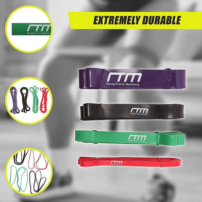 Super Resistance Loop Band Workout Set - Image 7