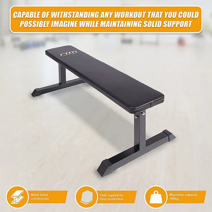 Weights Flat Bench Press Home Gym - Image 8