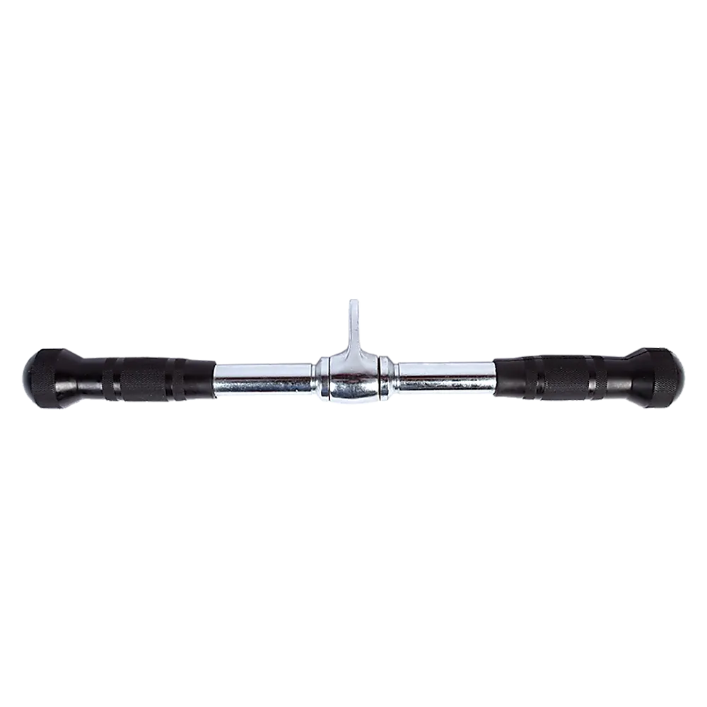 Randy & Travis Rubber Coated Solid Straight Bar Attachment for Cable Machines - Image 7