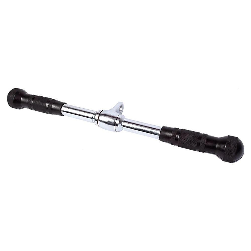 Randy & Travis Rubber Coated Solid Straight Bar Attachment for Cable Machines - Image 8