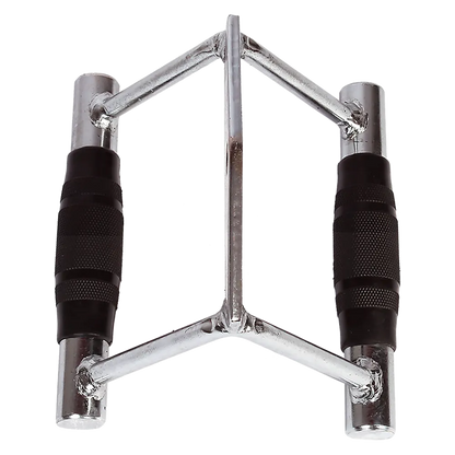 Rubber-Coated Close Grip Triangle Attachment for Lat Pulldown - Image 4