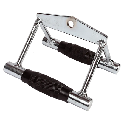 Rubber-Coated Close Grip Triangle Attachment for Lat Pulldown - Image 5