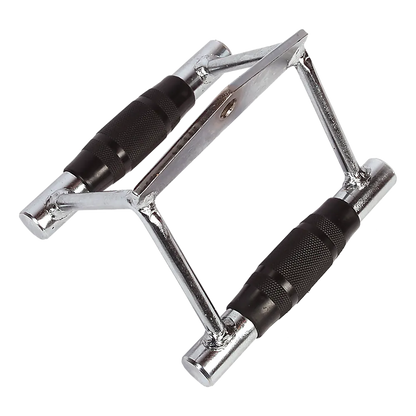 Rubber-Coated Close Grip Triangle Attachment for Lat Pulldown - Image 6