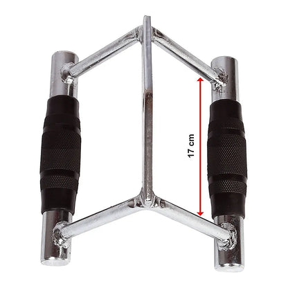 Rubber-Coated Close Grip Triangle Attachment for Lat Pulldown - Image 8