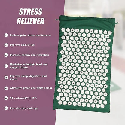 Acupressure Yoga Health Fitness Mat - Kung Fu Pilates Acupuncture - Image 3