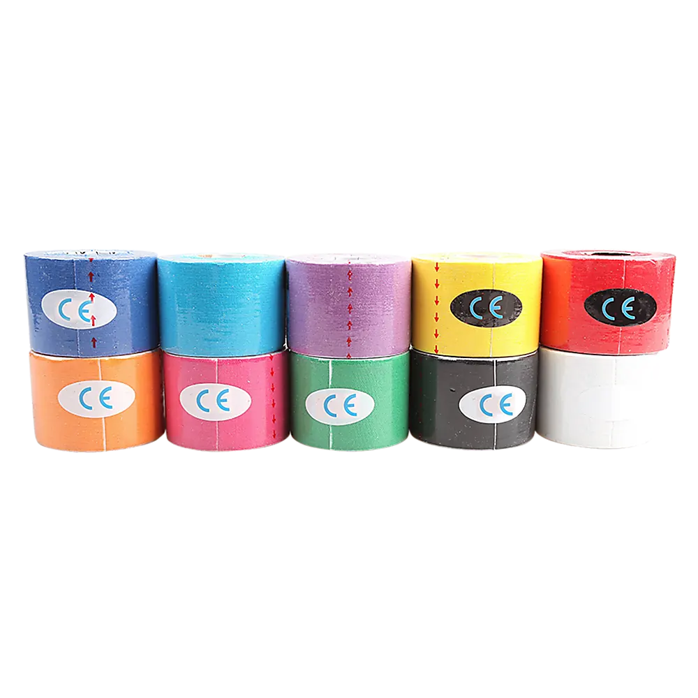 10 Rolls Muscle & Injury Kinesiology Sports Tape 5m x 5cm – Waterproof Support - Image 7