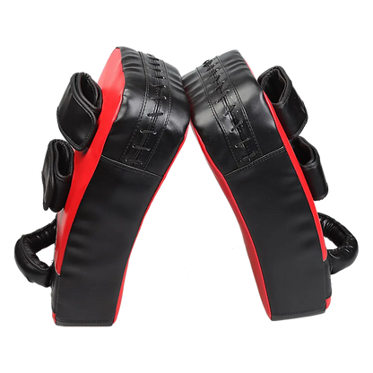2 x Thai Boxing Punch Focus Pad Mitts Training Strike Shields Set - Image 5