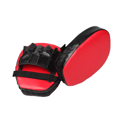 2 x Thai Boxing Punch Focus Gloves Kit Training Red & Black Pads - Image 4