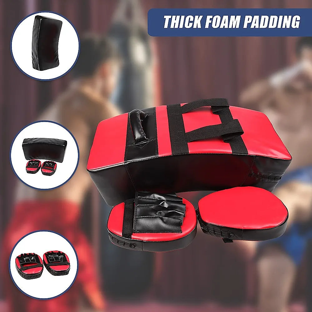 Kickboxing Shield & Punching Pad Combo – Sparring Training Strike Set - Image 6