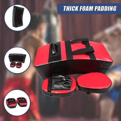 Kickboxing Shield & Punching Pad Combo – Sparring Training Strike Set - Image 6