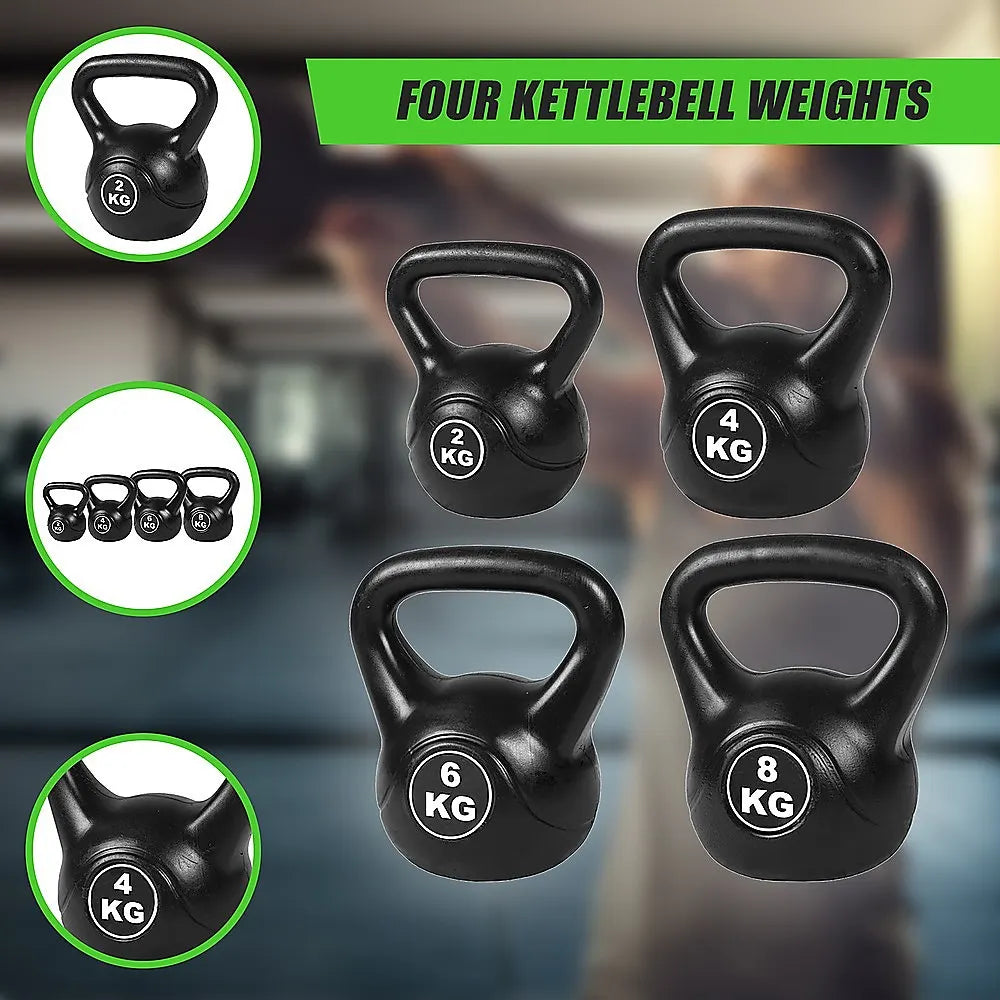 4pcs Exercise Kettle Bell Weight Set 20KG - Image 7