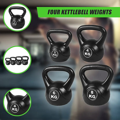 4pcs Exercise Kettle Bell Weight Set 20KG - Image 7