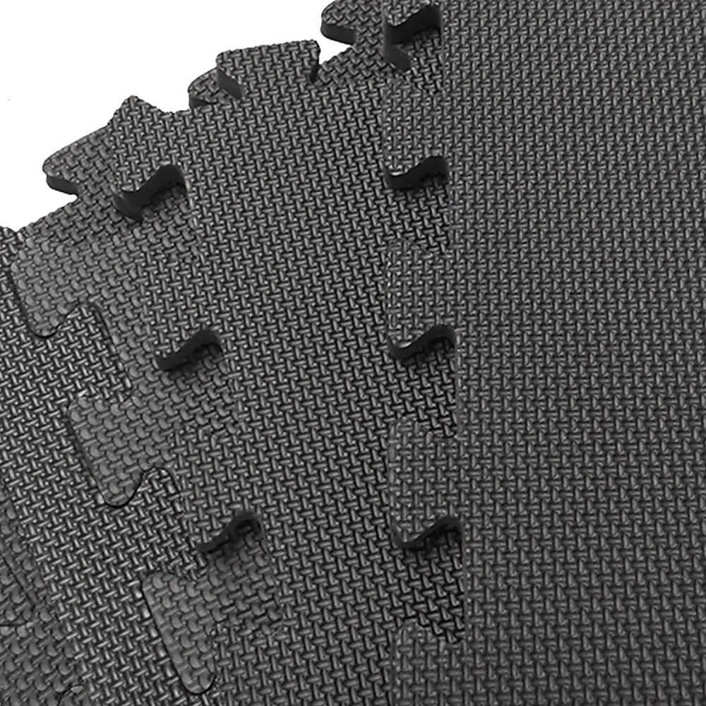 4 Tiles EVA Interlocking Gym Floor Mats – Home Fitness Puzzle Exercise Mat Set - Image 5