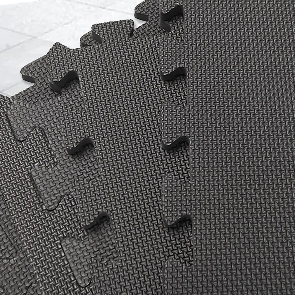 4 Tiles EVA Interlocking Gym Floor Mats – Home Fitness Puzzle Exercise Mat Set - Image 6