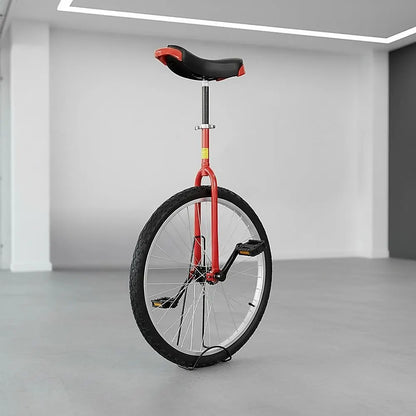 24 Inch Pro Circus Unicycle for Performance Training Indoor Show Use - Image 3