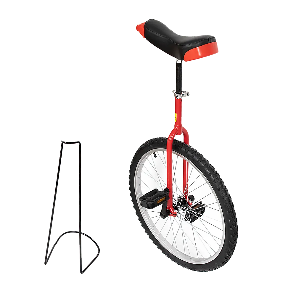 24 Inch Pro Circus Unicycle for Performance Training Indoor Show Use - Image 5