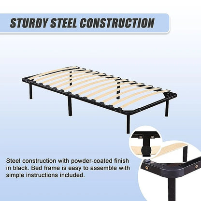 Single Metal Bed Frame - Bedroom Furniture - Image 8