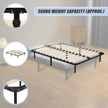 Double Metal Bed Frame - Bedroom Furniture - Image 8