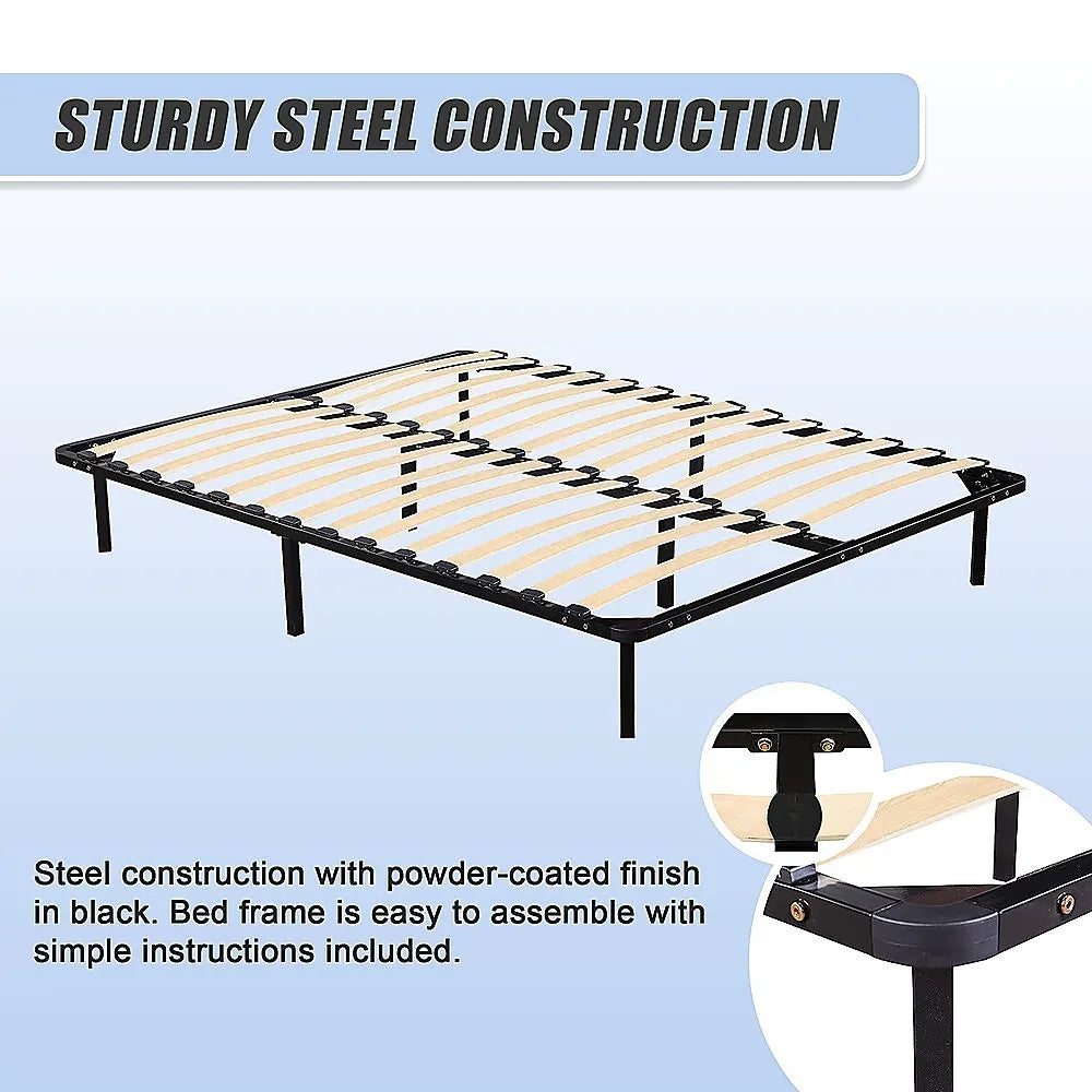 Queen Metal Bed Frame - Bedroom Furniture - Image 8