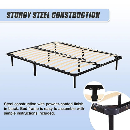 Queen Metal Bed Frame - Bedroom Furniture - Image 8