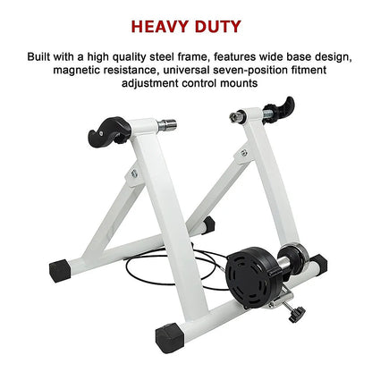 Indoor Magnetic Bicycle Trainer Fitness Bike Resistance Stand - Image 7