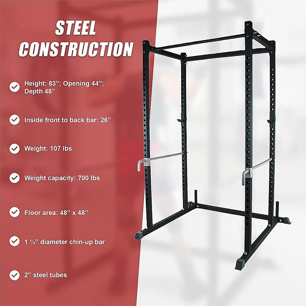Power Rack Squat Deadlift HD Lift Cage - Image 4