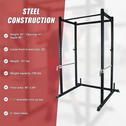 Power Rack Squat Deadlift HD Lift Cage - Image 4