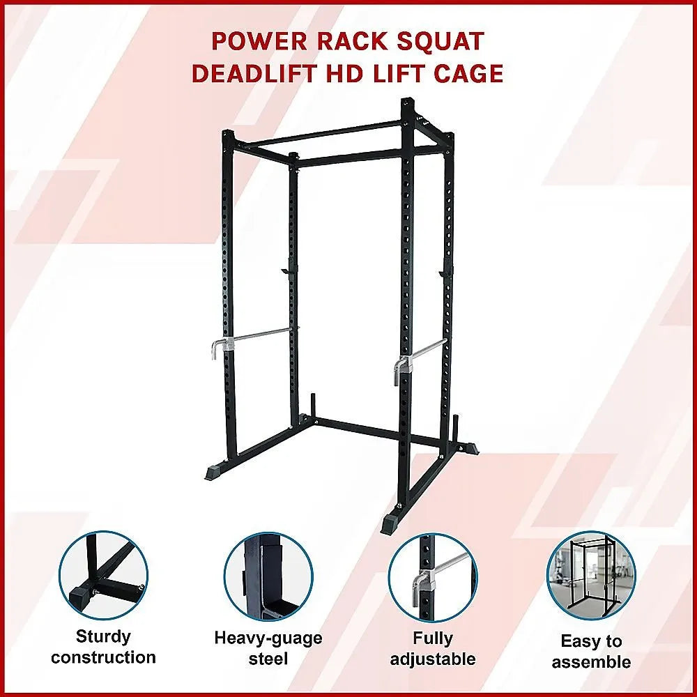 Power Rack Squat Deadlift HD Lift Cage - Image 7