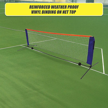6 Meters Portable Foldable Mini Tennis Net & Post Set - Image 9