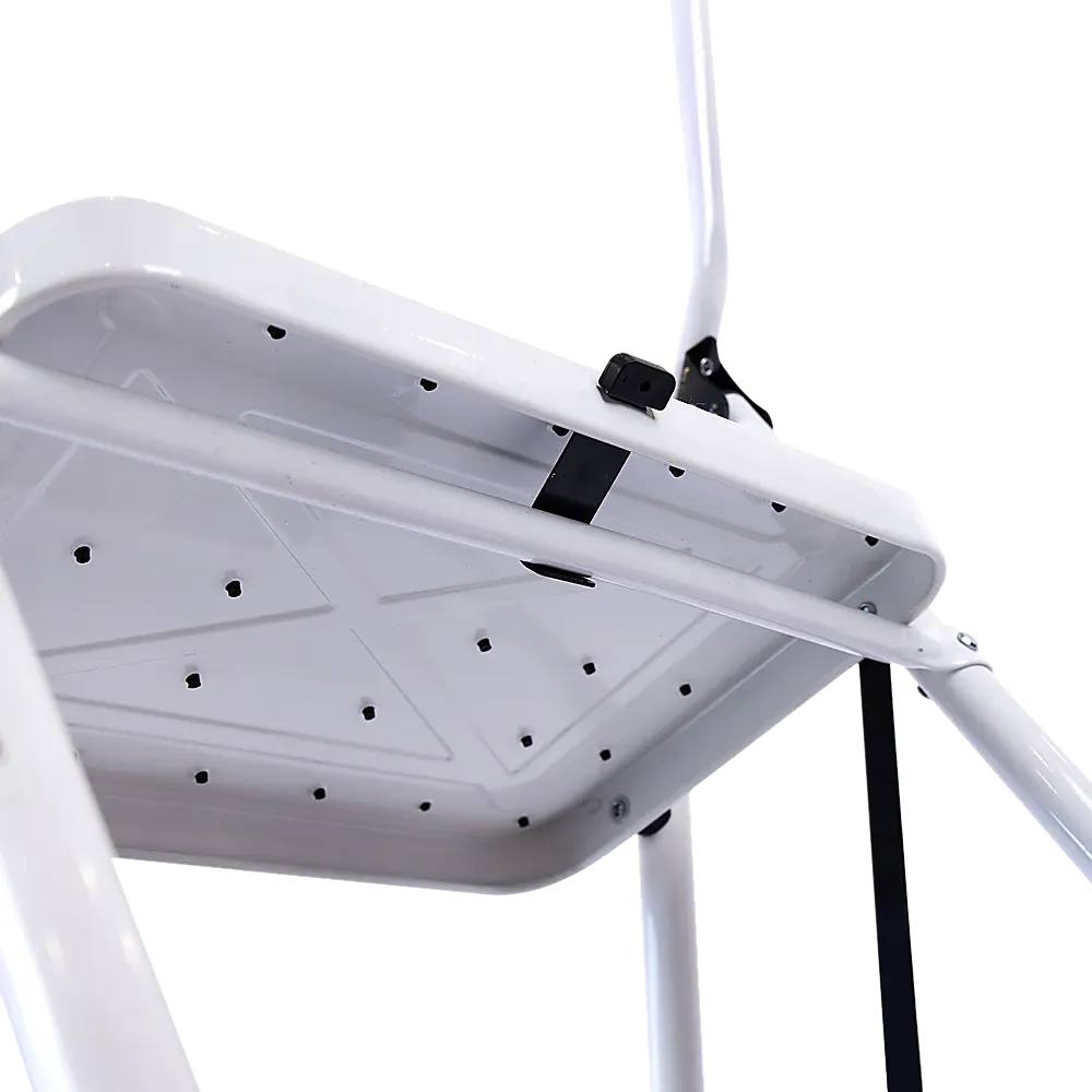 Foldable Non Slip 4 Step Steel Ladder - Image 8