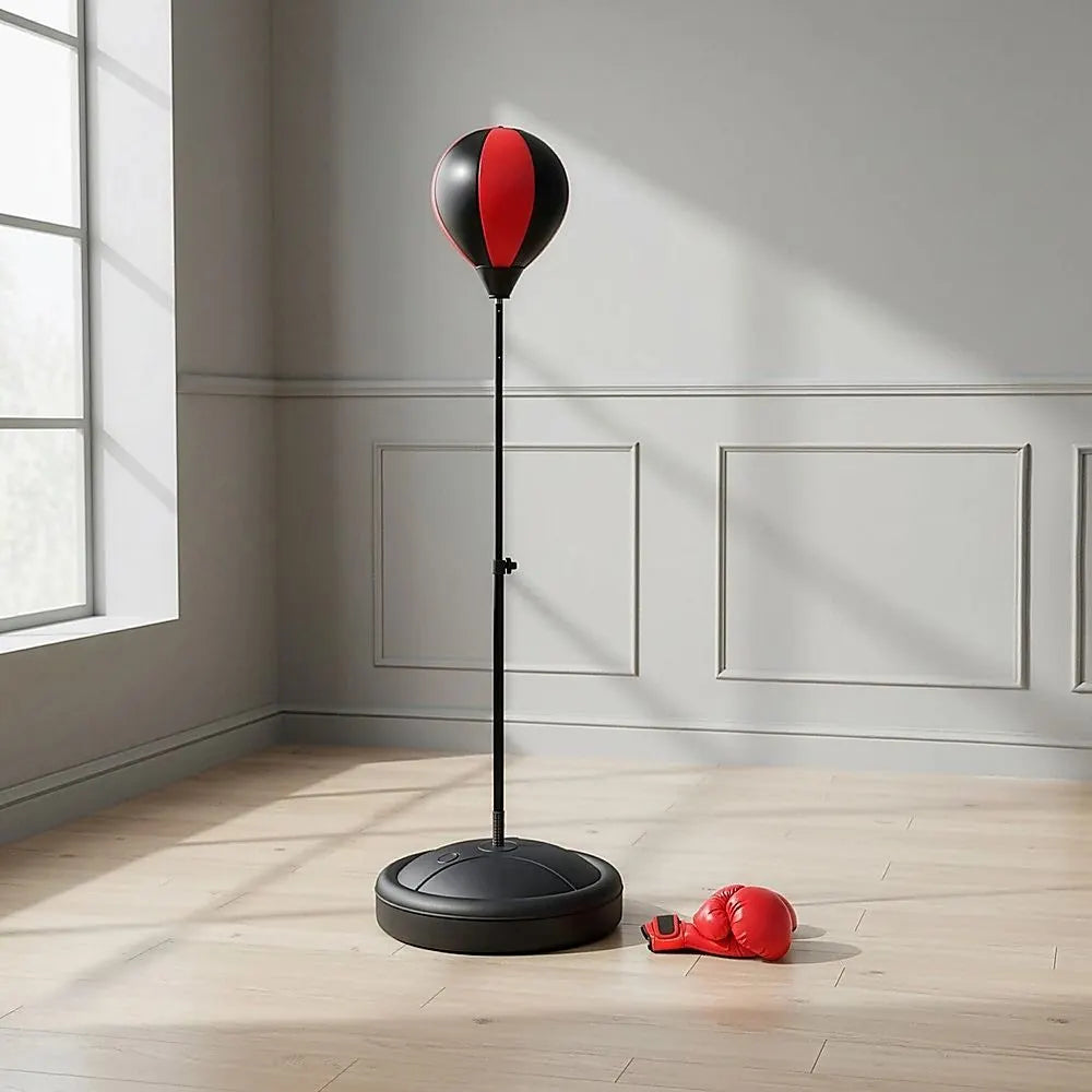 Kids Boxing Punching Bag Set – Children’s Training Gloves & Fitness Stand - Image 3