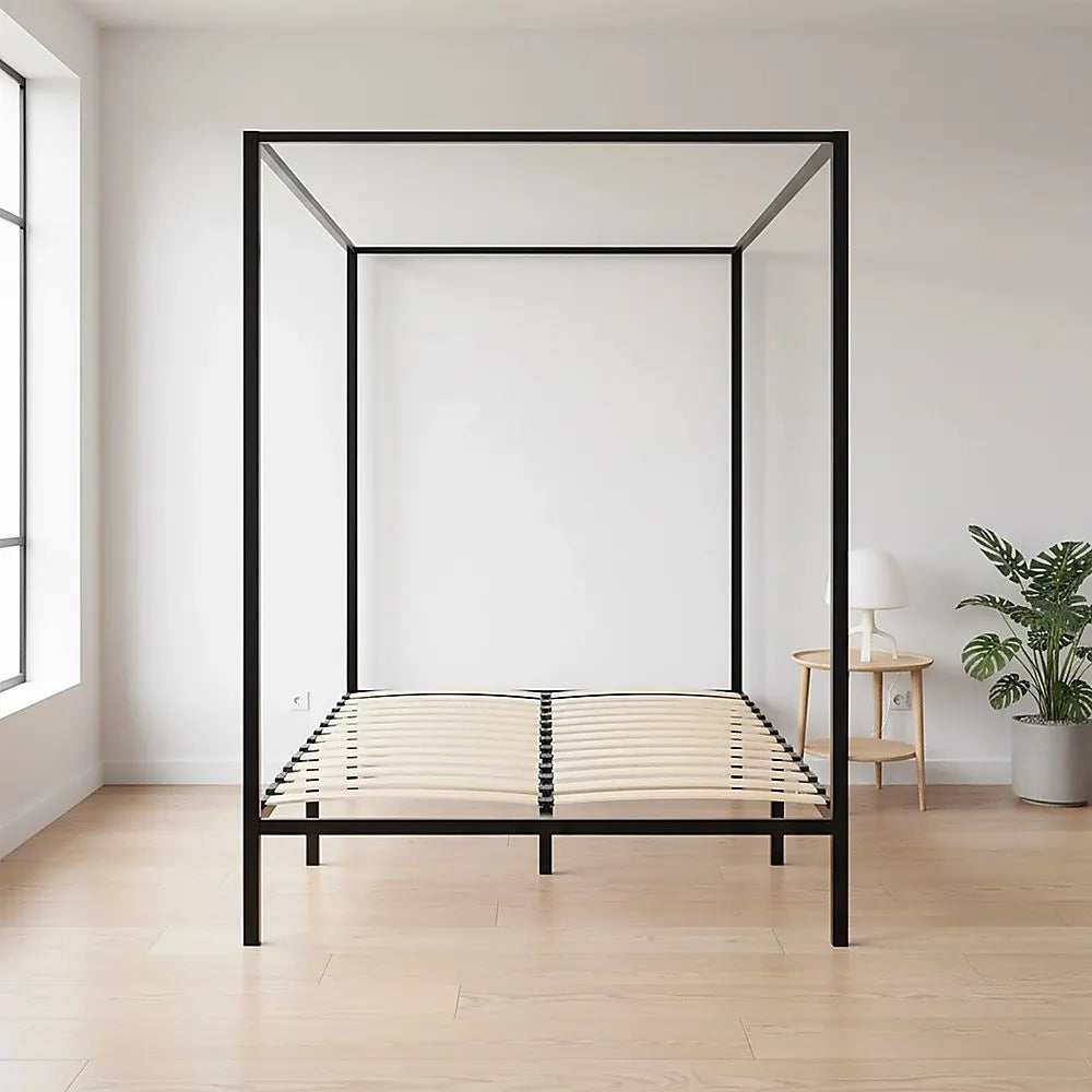 4 Four Poster Double Bed Frame - Image 6