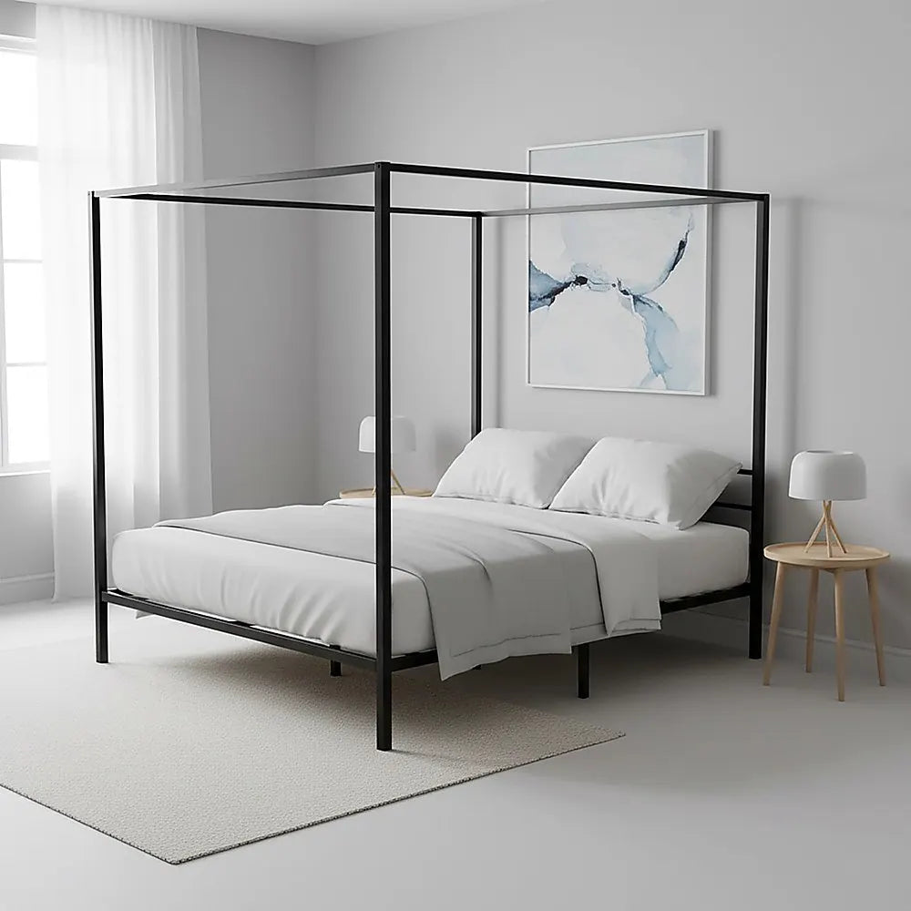 4 Four Poster King Bed Frame - Image 5