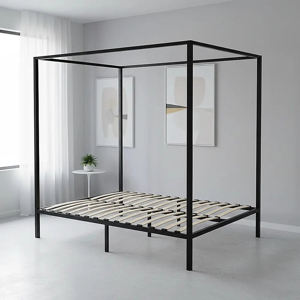 4 Four Poster Queen Bed Frame - Image 2