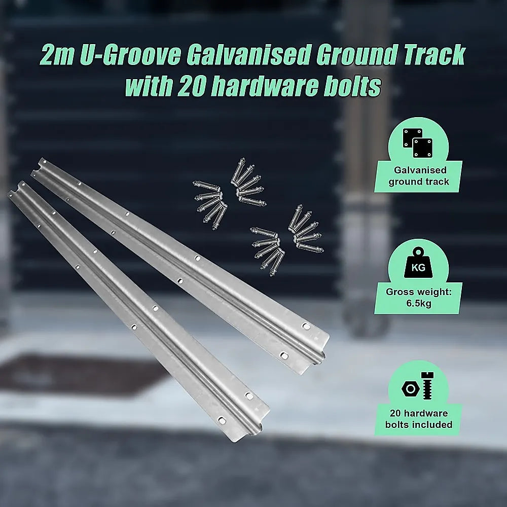 Sliding Gate Hardware Accessories Kit - 2m Track - Image 7