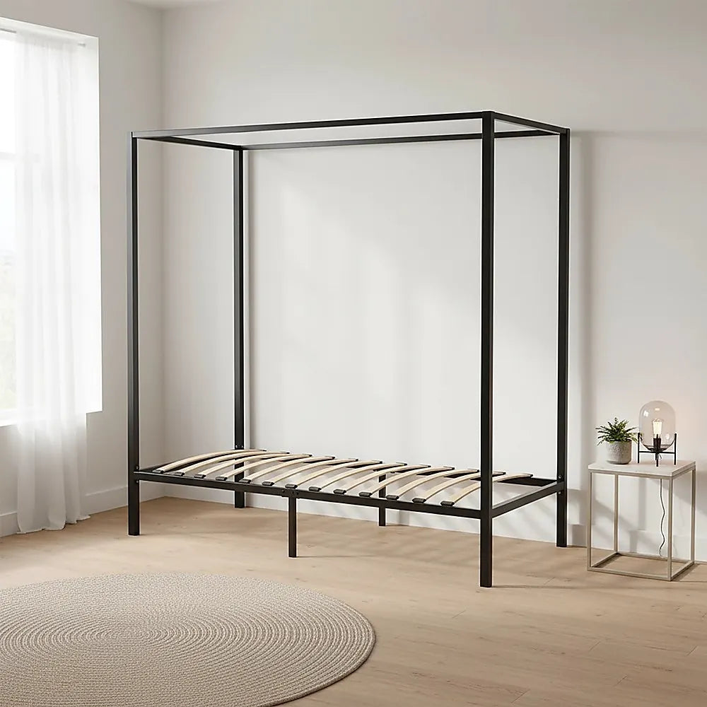4 Four Poster Single Bed Frame - Image 2