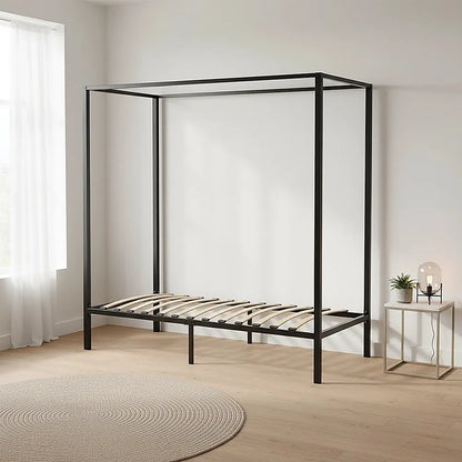 4 Four Poster Single Bed Frame - Image 2