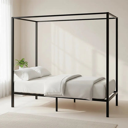 4 Four Poster Single Bed Frame - Image 5